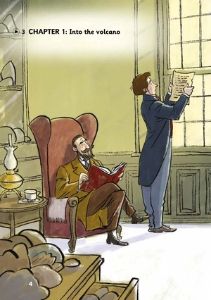 bộ young eli readers - journey to the centre of the earth - stage 4 a2 - downloadable audio files