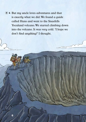 bộ young eli readers - journey to the centre of the earth - stage 4 a2 - downloadable audio files