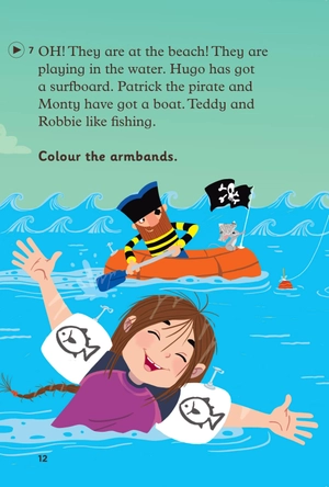 bộ young eli readers - katieℹs happy holiday - stage 1 below a1 - downloadable multimedia