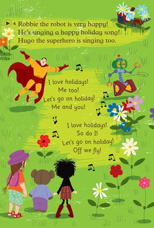 bộ young eli readers - katieℹs happy holiday - stage 1 below a1 - downloadable multimedia