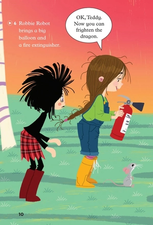 bộ young eli readers - katie, teddy and the princess - stage 1 below a1 - downloadable audio files