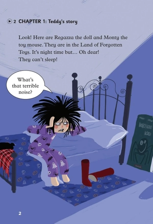 bộ young eli readers - katie, teddy and the princess - stage 1 below a1 - downloadable audio files