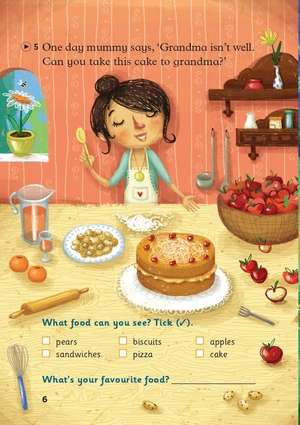 bộ young eli readers - little red riding hood - stage 1 below a1 - downloadable multimedia