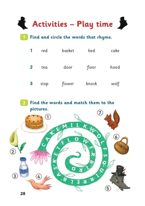 bộ young eli readers - little red riding hood - stage 1 below a1 - downloadable multimedia