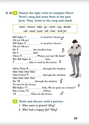 bộ young eli readers - oliver twist - stage 4 a2 - downloadable audio files