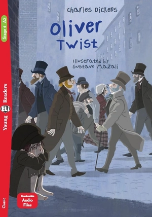 bộ young eli readers - oliver twist - stage 4 a2 - downloadable audio files