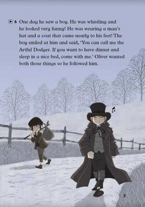 bộ young eli readers - oliver twist - stage 4 a2 - downloadable audio files