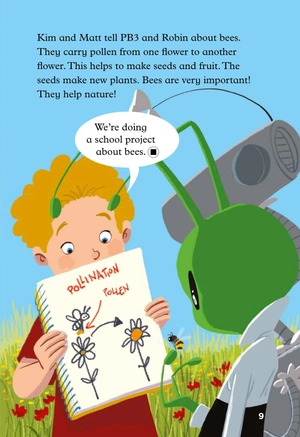 bộ young eli readers - pb3 and the bees - stage 2 a1 - downloadable multimedia