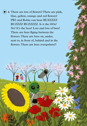 bộ young eli readers - pb3 and the bees - stage 2 a1 - downloadable multimedia