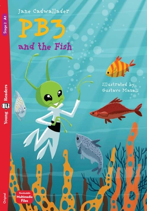 bộ young eli readers - pb3 and the fish - stage 2 a1 - downloadable multimedia