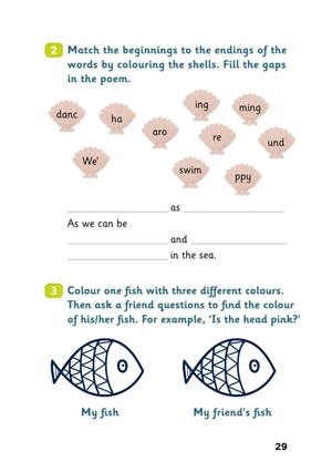 bộ young eli readers - pb3 and the fish - stage 2 a1 - downloadable multimedia
