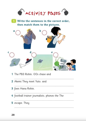 bộ young eli readers - pb3 and the helping hands - stage 2 a1 - downloadable multimedia