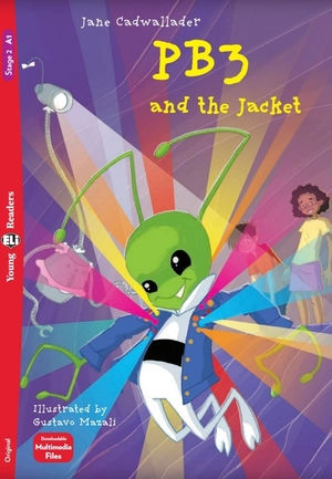 bộ young eli readers - pb3 and the jacket - stage 2 a1 - downloadable multimedia