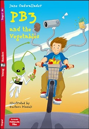 bộ young eli readers - pb3 and the vegetables - stage 2 a1 - downloadable multimedia