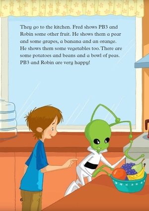 bộ young eli readers - pb3 and the vegetables - stage 2 a1 - downloadable multimedia