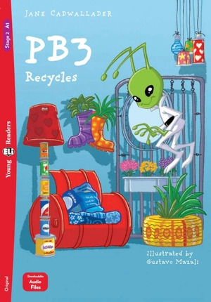 bộ young eli readers - pb3 recycles - stage 2 a1 - downloadable audio files