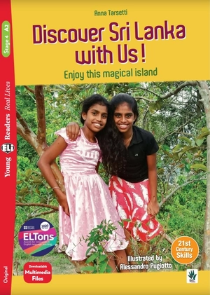 bộ young eli readers real lives - discover sri lanka with us! - stage 4 a2 - downloadable multimedia files
