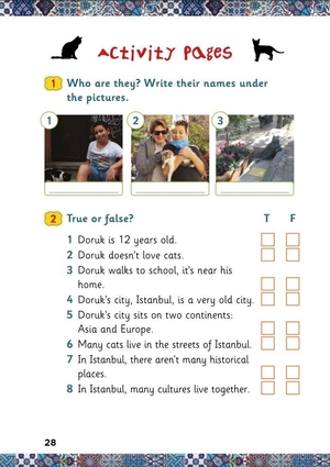 bộ young eli readers real lives - doruk's cats - stage 4 a2 - downloadable multimedia files