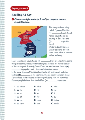 bộ young eli readers real lives - gyeong min kim: my korea - stage 2 a2 - downloadable audio files