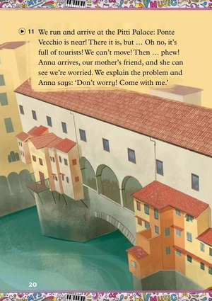 bộ young eli readers real lives - music in florence! - stage 4 a2 - downloadable multimedia files