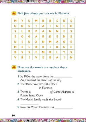 bộ young eli readers real lives - music in florence! - stage 4 a2 - downloadable multimedia files