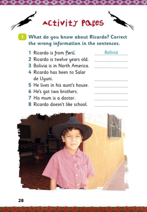 bộ young eli readers real lives - my bolivia! - stage 4 a2 - downloadable multimedia files