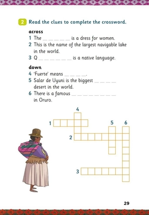 bộ young eli readers real lives - my bolivia! - stage 4 a2 - downloadable multimedia files