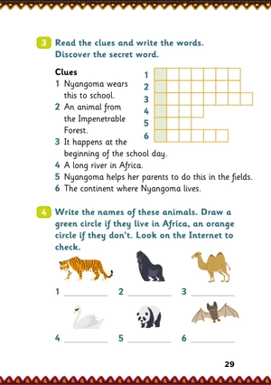 bộ young eli readers real lives - nyangomaℹs story a childℹs life in uganda - stage 4 a2 - downloadable multimedia files