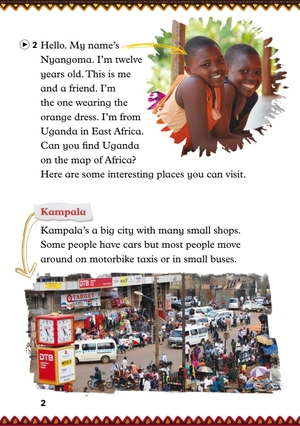 bộ young eli readers real lives - nyangomaℹs story a childℹs life in uganda - stage 4 a2 - downloadable multimedia files