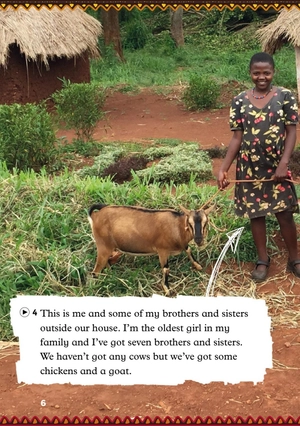 bộ young eli readers real lives - nyangomaℹs story a childℹs life in uganda - stage 4 a2 - downloadable multimedia files