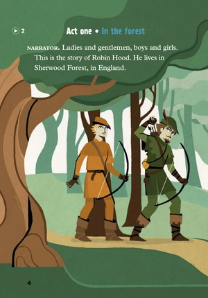 bộ young eli readers - robin hood - stage 4 a2 - downloadable audio files