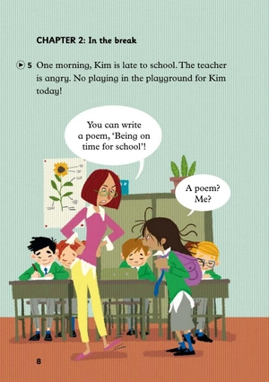 bộ young eli readers - school detectives - stage 2 a1 - downloadable audio files