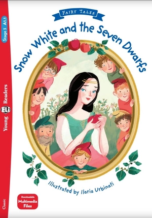 bộ young eli readers - snow white and the seven dwarfs - stage 3 a1.1 - downloadable multimedia