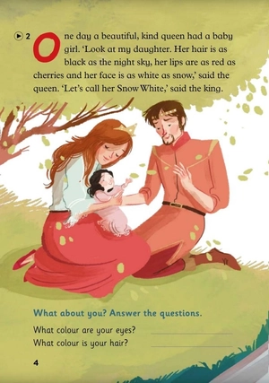 bộ young eli readers - snow white and the seven dwarfs - stage 3 a1.1 - downloadable multimedia
