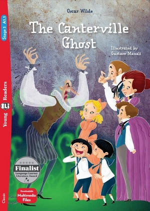 bộ young eli readers - the canterville ghost - stage 3 a1.1 - downloadable multimedia