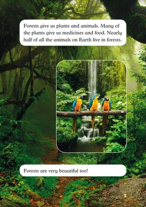 bộ young eli readers -the children and the forests - stage 4 a2 - downloadable audio files