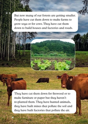 bộ young eli readers -the children and the forests - stage 4 a2 - downloadable audio files