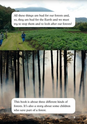 bộ young eli readers -the children and the forests - stage 4 a2 - downloadable audio files