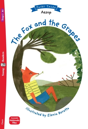bộ young eli readers - the fox and the grapes - stage 2 a1 - downloadable multimedia