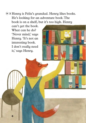 bộ young eli readers - the fox and the grapes - stage 2 a1 - downloadable multimedia