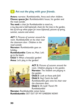 bộ young eli readers - the giant rumbledumble - stage 2 a1 - downloadable audio files