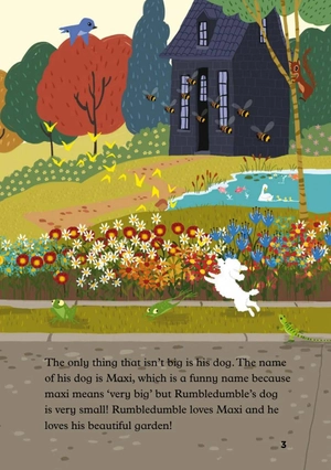 bộ young eli readers - the giant rumbledumble - stage 2 a1 - downloadable audio files