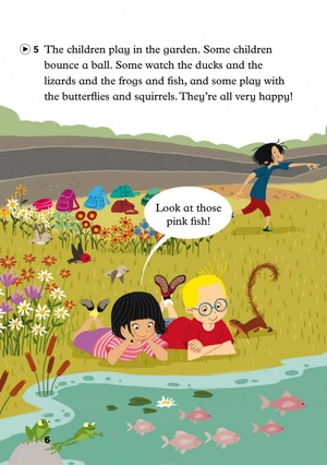 bộ young eli readers - the giant rumbledumble - stage 2 a1 - downloadable audio files