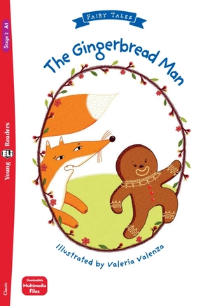 bộ young eli readers - the gingerbread man - stage 2 a1 - downloadable multimedia