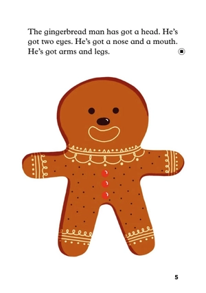 bộ young eli readers - the gingerbread man - stage 2 a1 - downloadable multimedia