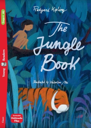 bộ young eli readers - the jungle book - stage 4 a2 - downloadable multimedia