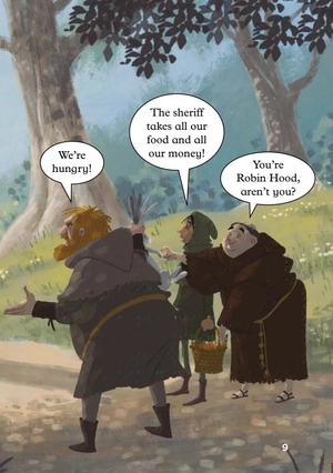 bộ young eli readers - the legend of robin hood - stage 2 a1 - downloadable audio files