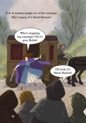 bộ young eli readers - the legend of robin hood - stage 2 a1 - downloadable audio files