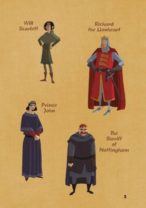 bộ young eli readers - the legend of robin hood - stage 2 a1 - downloadable audio files