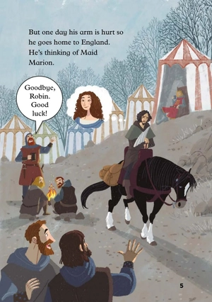 bộ young eli readers - the legend of robin hood - stage 2 a1 - downloadable audio files